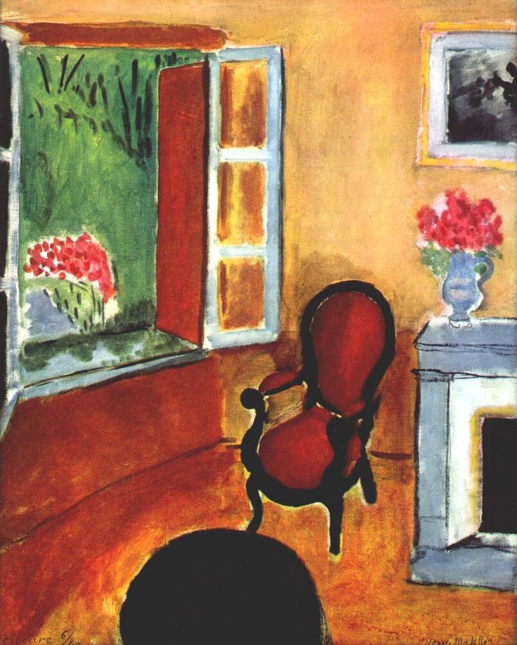 Reproduction du tableau « Intérieur à Ciboure - Henri Matisse » par Alpha Reproduction en peinture à l’huile