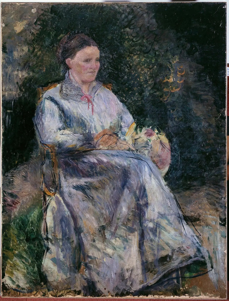 ジュリー・ピサロの庭 - カミーユ・ピサロ