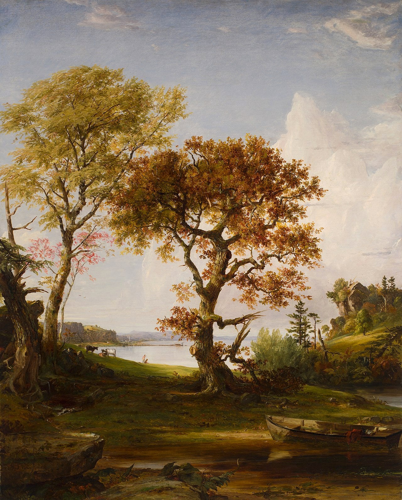 L'Hudson à Piermont - Jasper Francis Cropsey