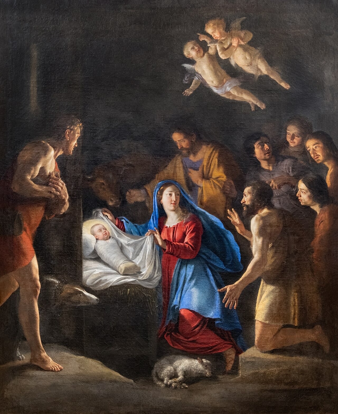 L'adoration des bergers - Philippe de Champaigne