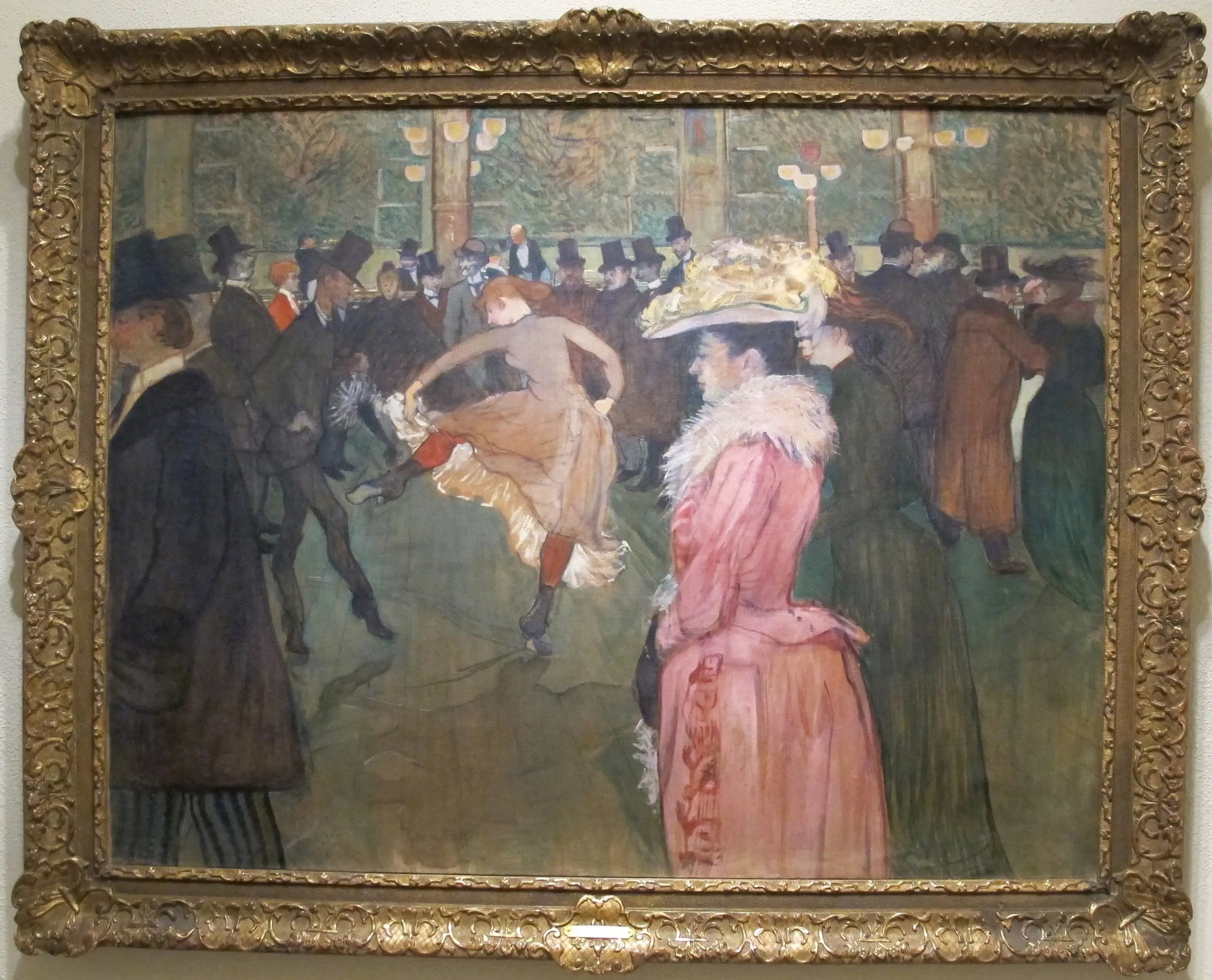 La Danse au Moulin-Rouge - Henri de Toulouse-Lautrec - Alpha Reproduction