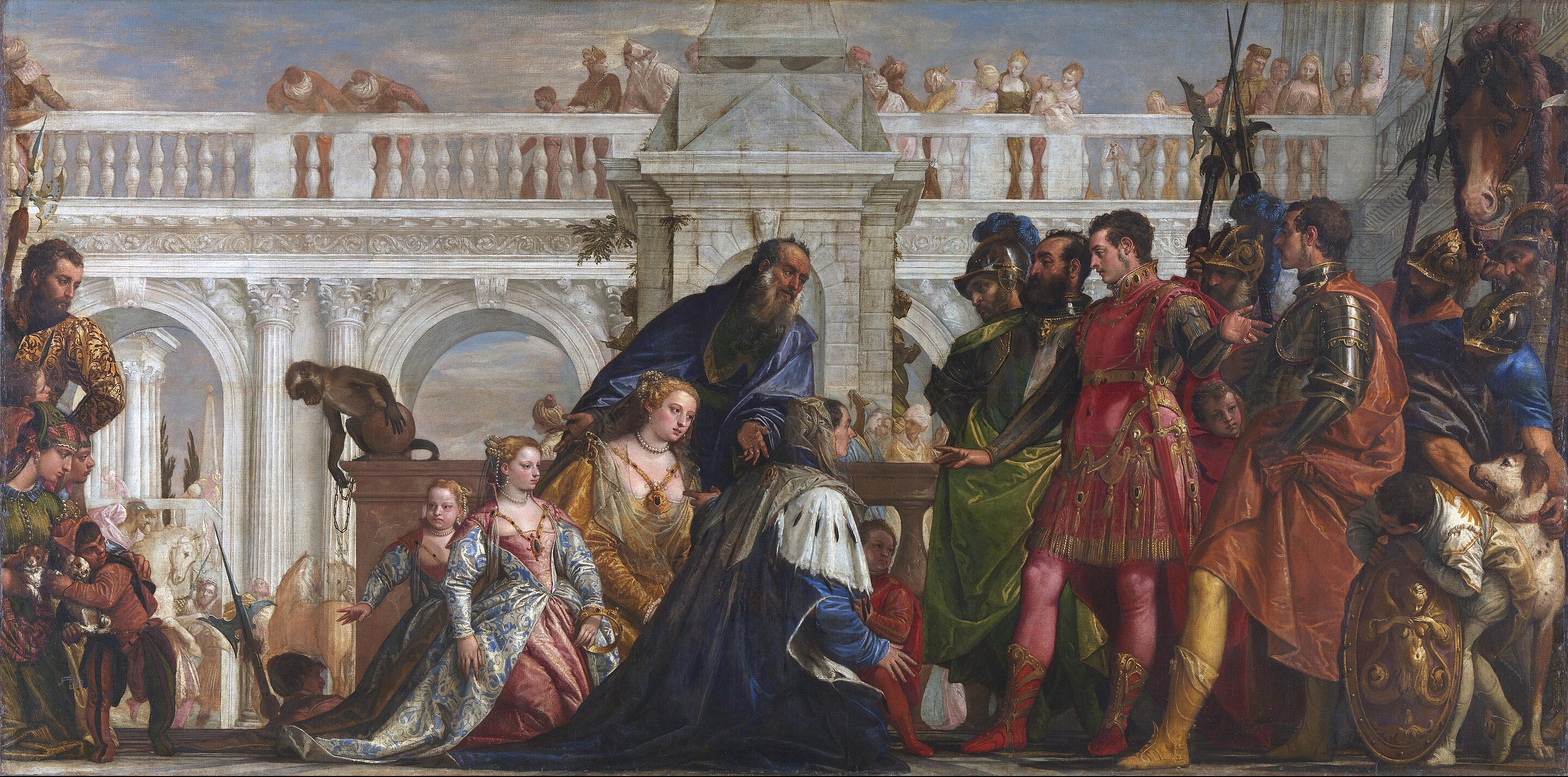 La Famille de Darius devant Alexandre - Paul Véronèse
