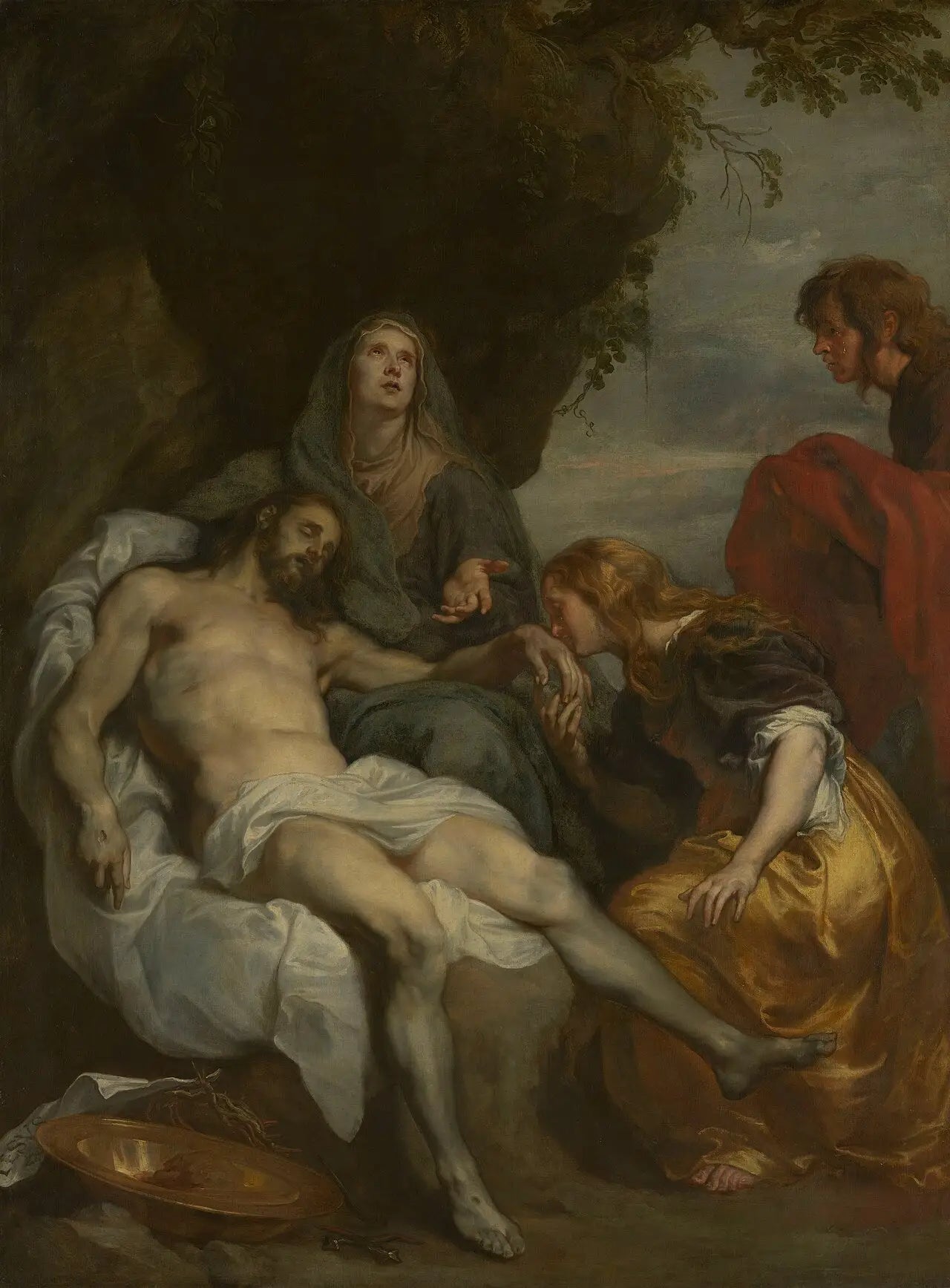 La Lamentation sur le Christ mort - Antoine van Dyck - Alpha Reproduction