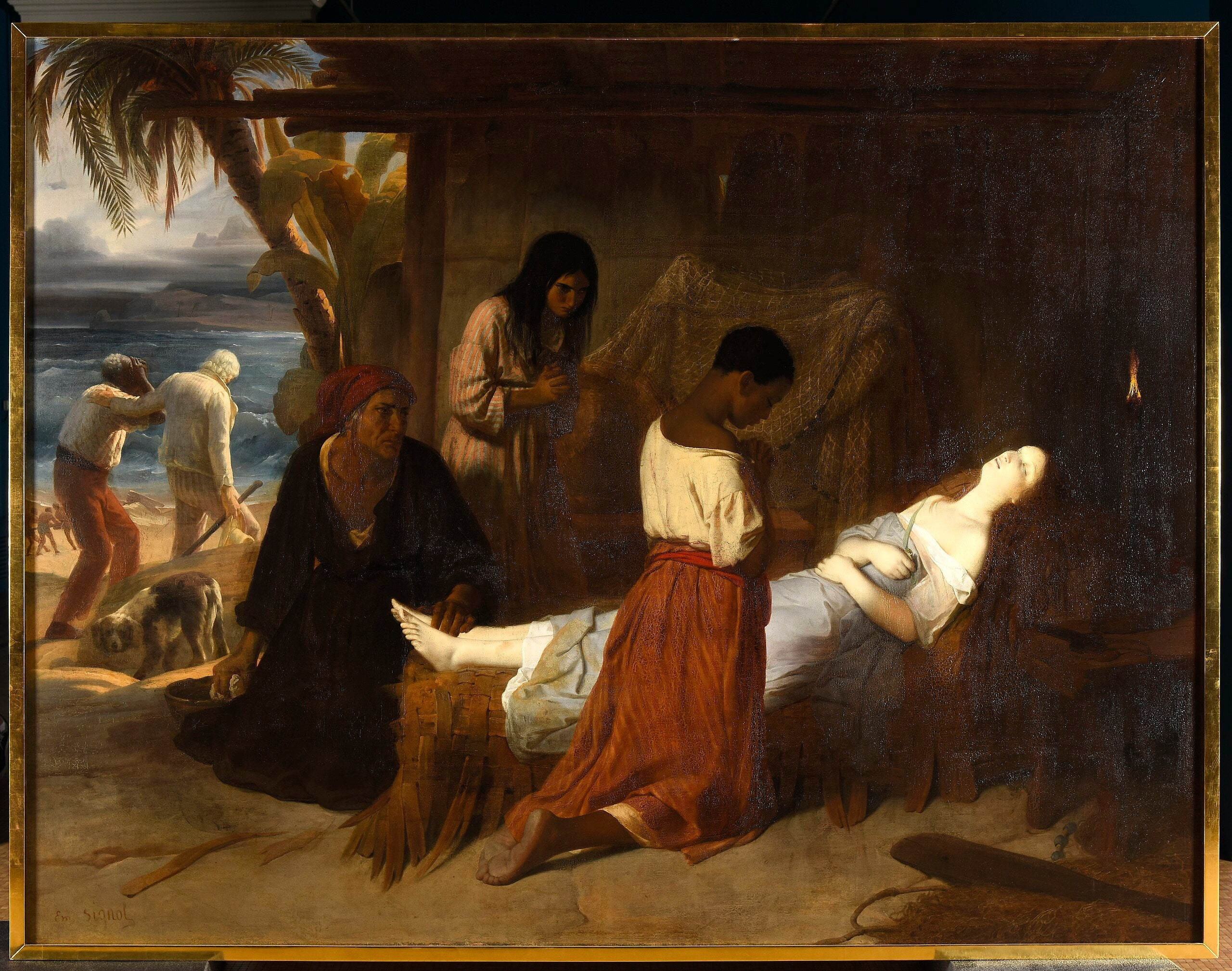 La Mort de Virginie - Émile Signol