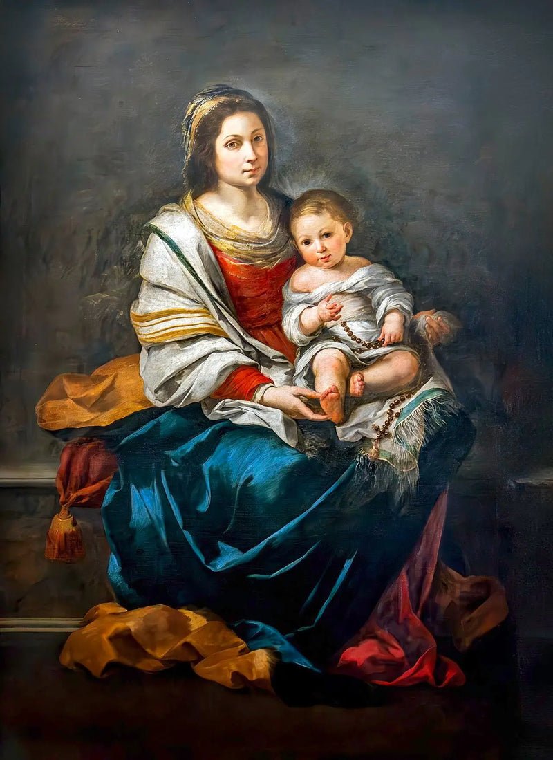 マリアとロザリオ - バルトロメ・エステバン・ムリリョ

Source:
La Vierge au chapelet - Bartolomé Esteban Murillo