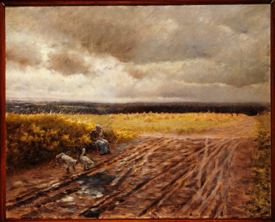 La gardeuse d’oies - Giuseppe De Nittis - Alpha Reproduction