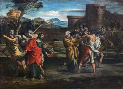 La séparation de Saint Pierre et de Saint Paul - Giovanni Lanfranco - Alpha Reproduction