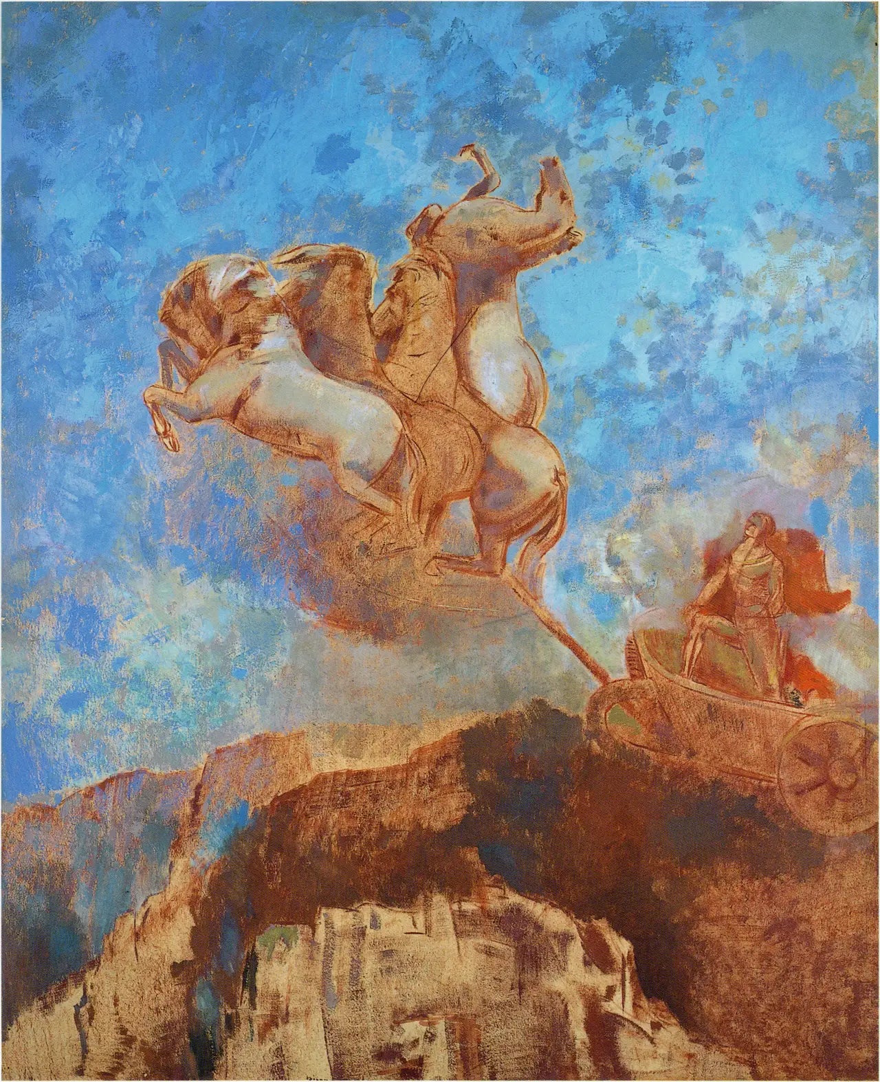 Le Char d’Apollon - Odilon Redon - Alpha Reproduction