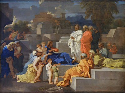 Le Christ et les enfants - Sébastien Bourdon