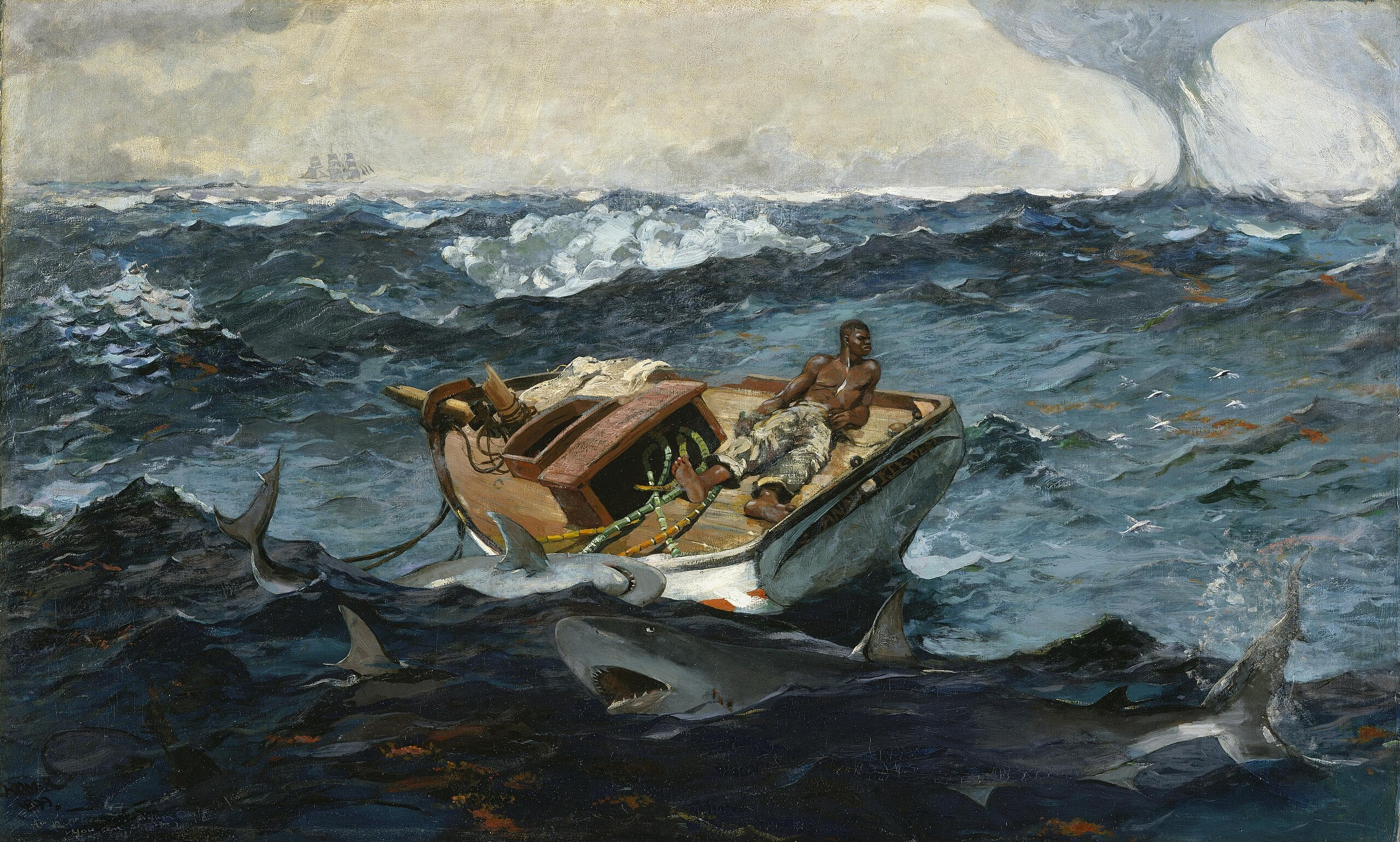 Le Gulf Stream - Winslow Homer