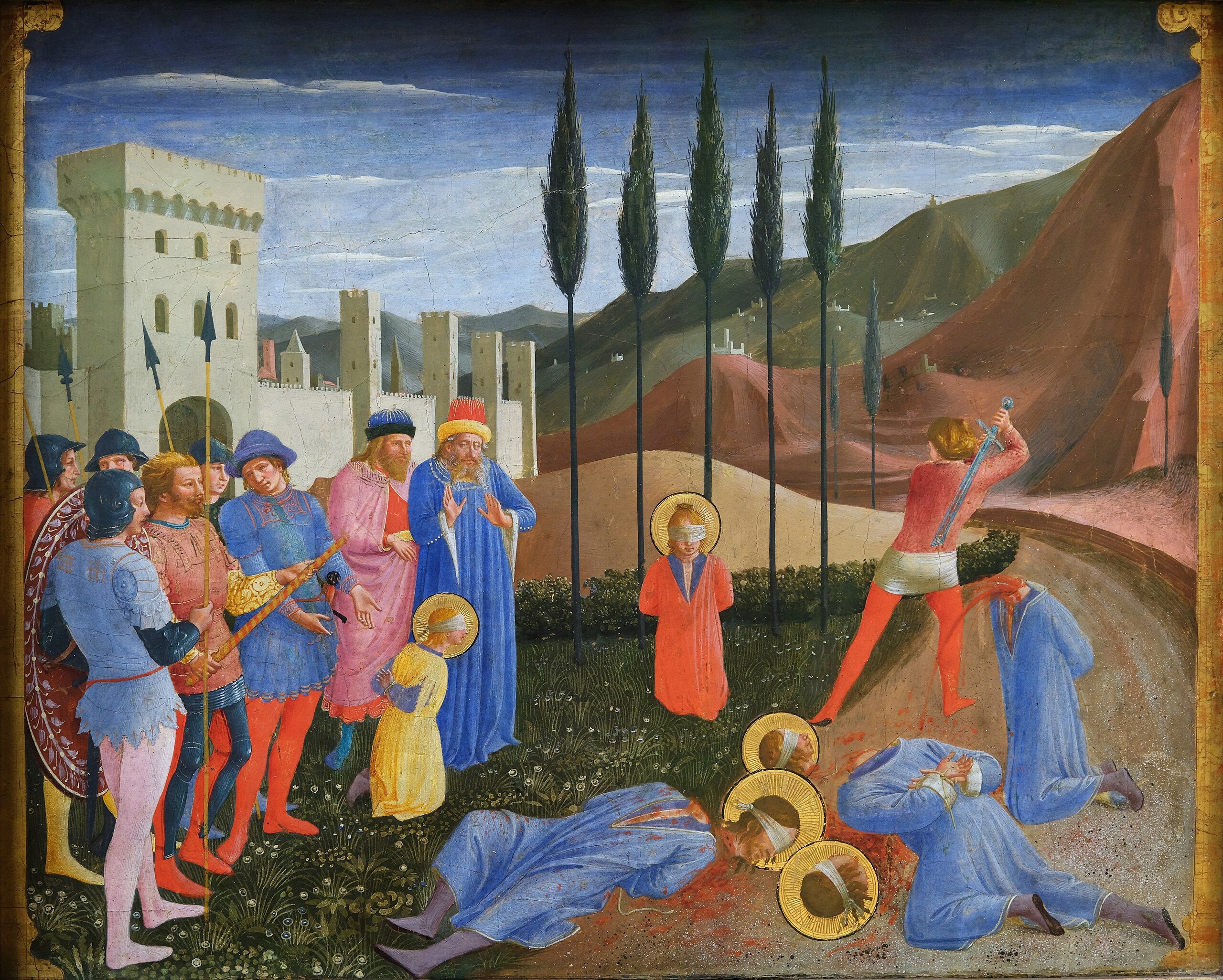 Le Martyre des saints Cosme et Damien - Fra Angelico