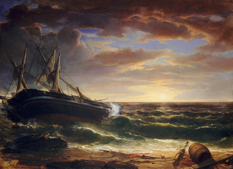 座礁した船 - アッシャー・ブラウン・デュランド

Source:
Le navire échoué - Asher Brown Durand