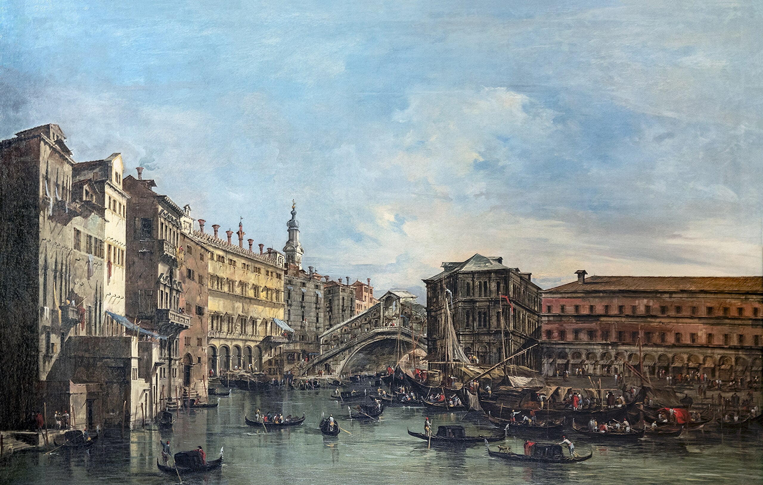 Le pont du Rialto - Francesco Guardi - Alpha Reproduction