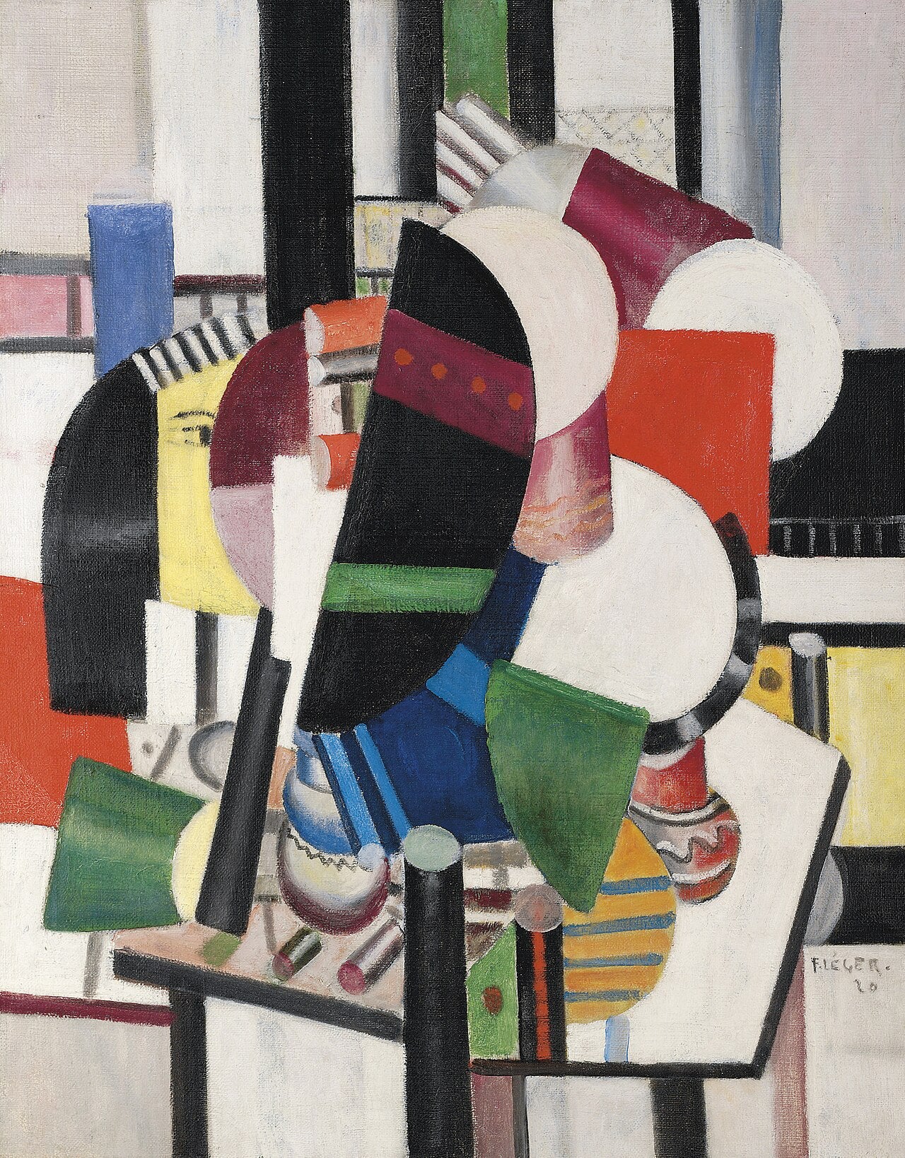 Les femmes à la toilette (I) - Fernand Léger