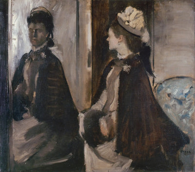 Madame Jeantaud au miroir - Edgar Degas - Alpha Reproduction