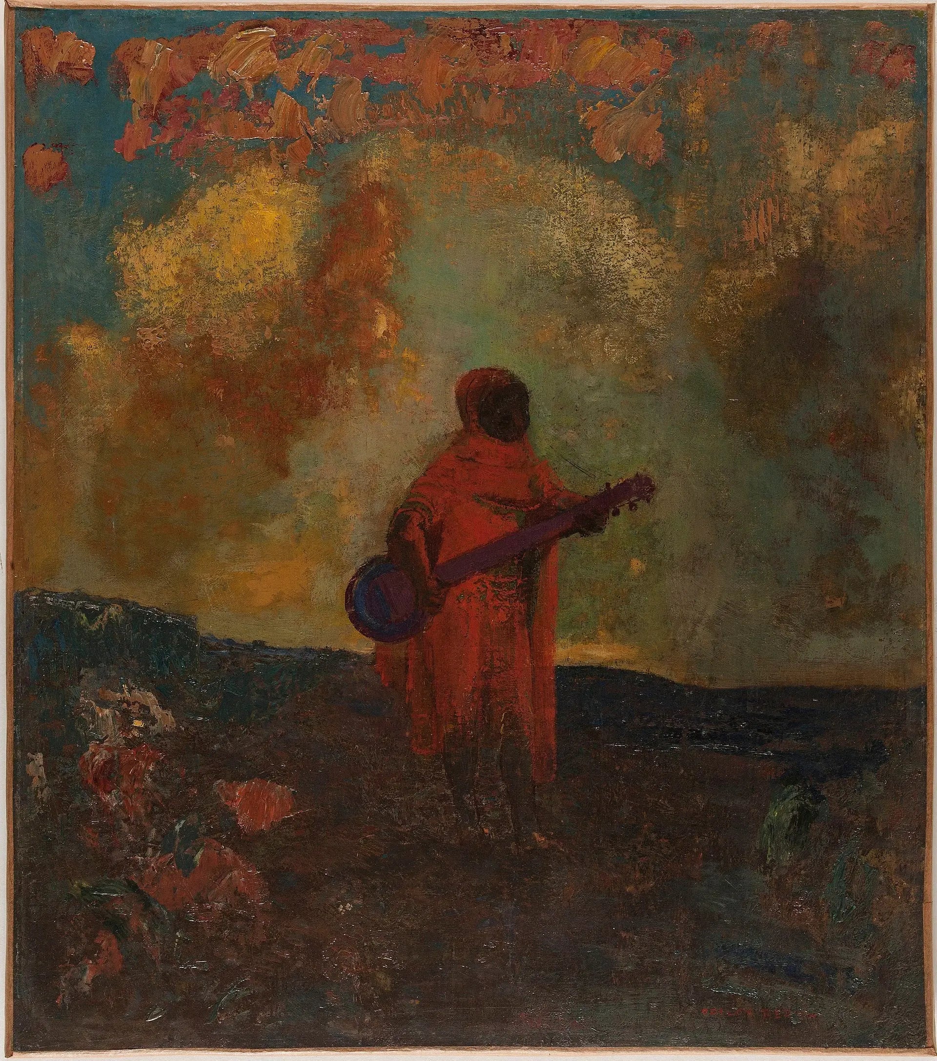 Musicien arabe - Odilon Redon - Alpha Reproduction