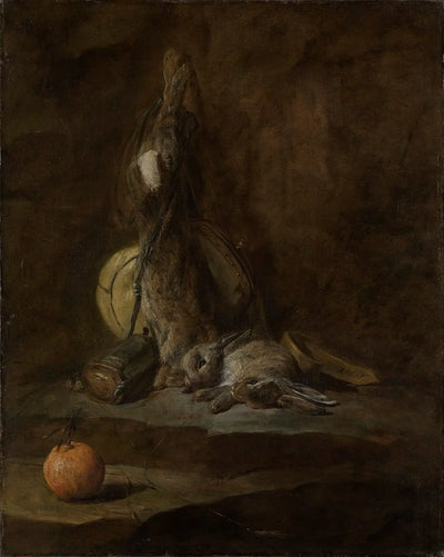 Nature morte avec des lapins morts - Jean Siméon Chardin - Alpha Reproduction