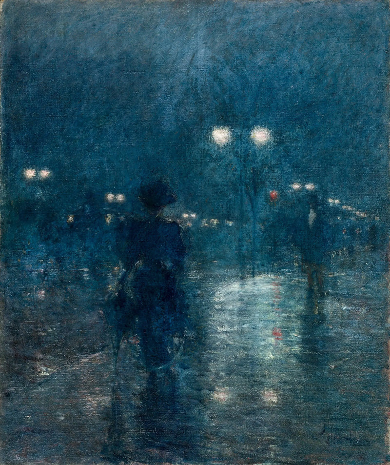 第五通りの夜景 - チルド・ハッサム

Source:
Nocturne de la Cinquième Avenue - Childe Hassam