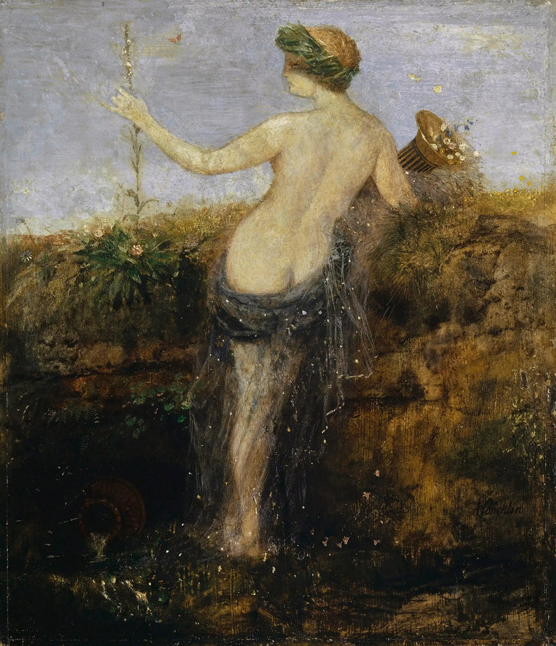 豊饒の角を持つニンフ - アーノルド・ベックリン

Source:
Nymphe à la corne d'abondance - Arnold Böcklin
