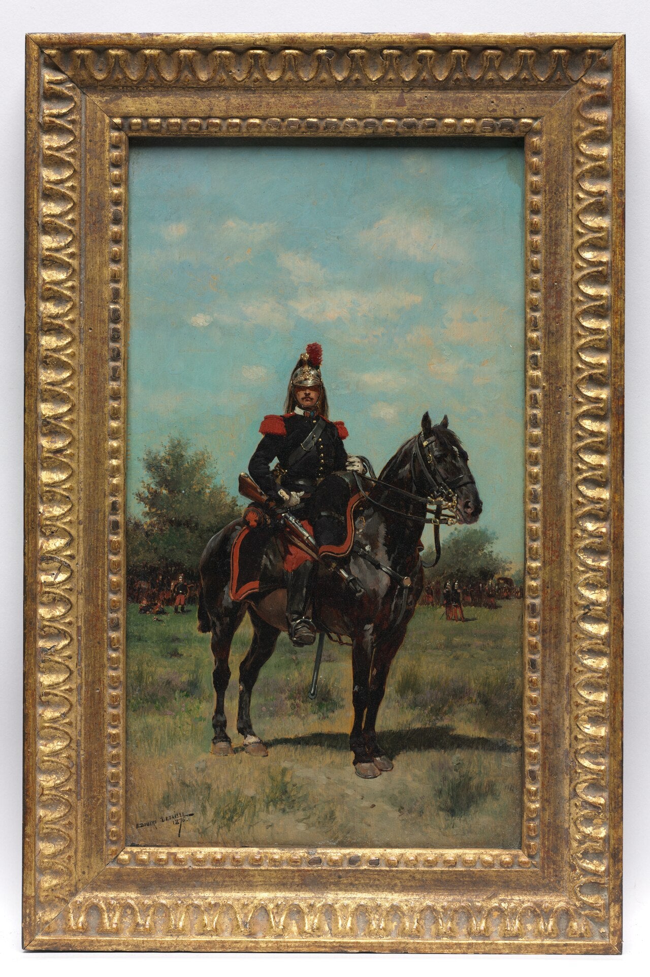 Officier de dragons montés - Édouard Detaille - Alpha Reproduction
