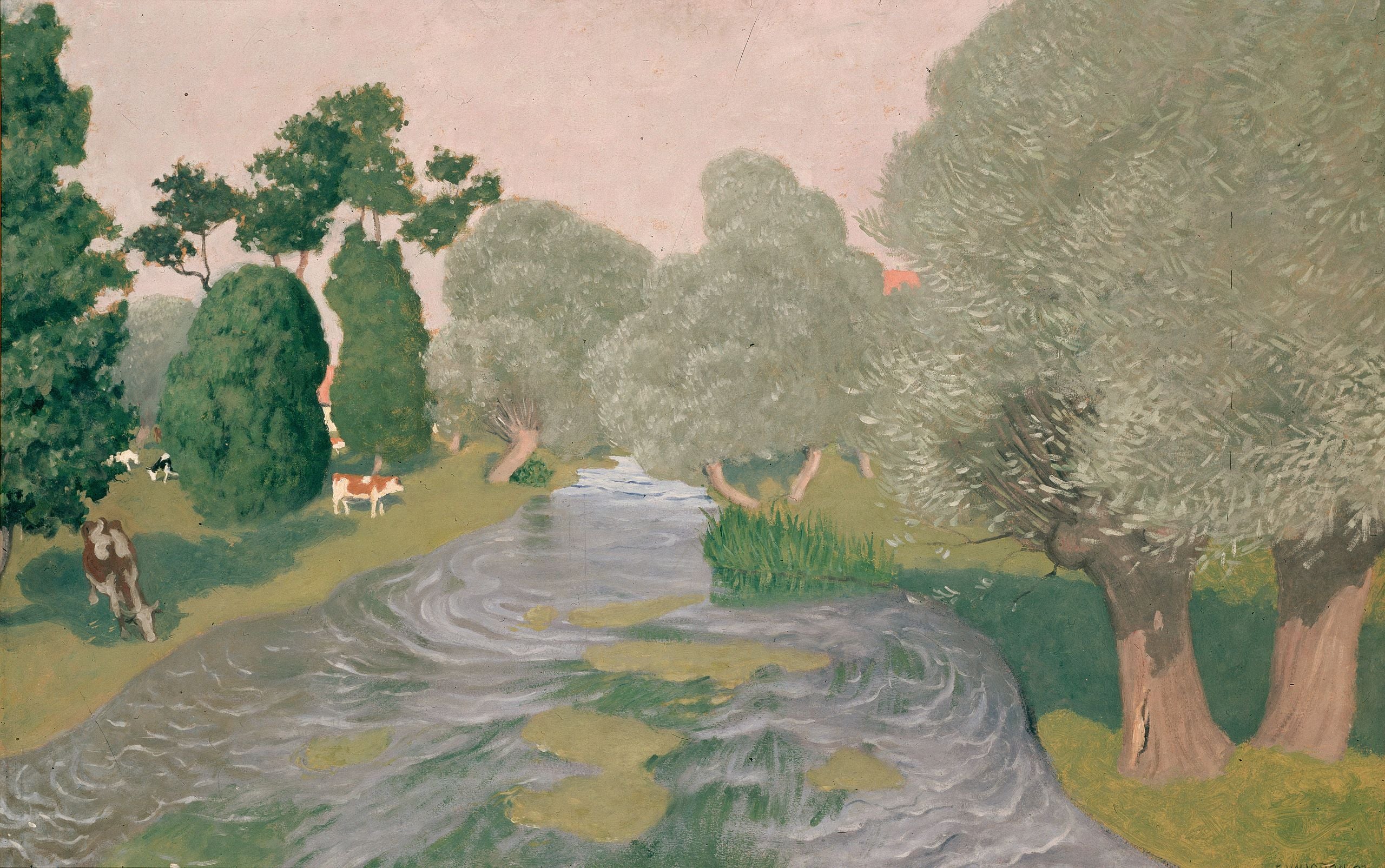 Paysage, Arques-la-Bataille - Félix Vallotton