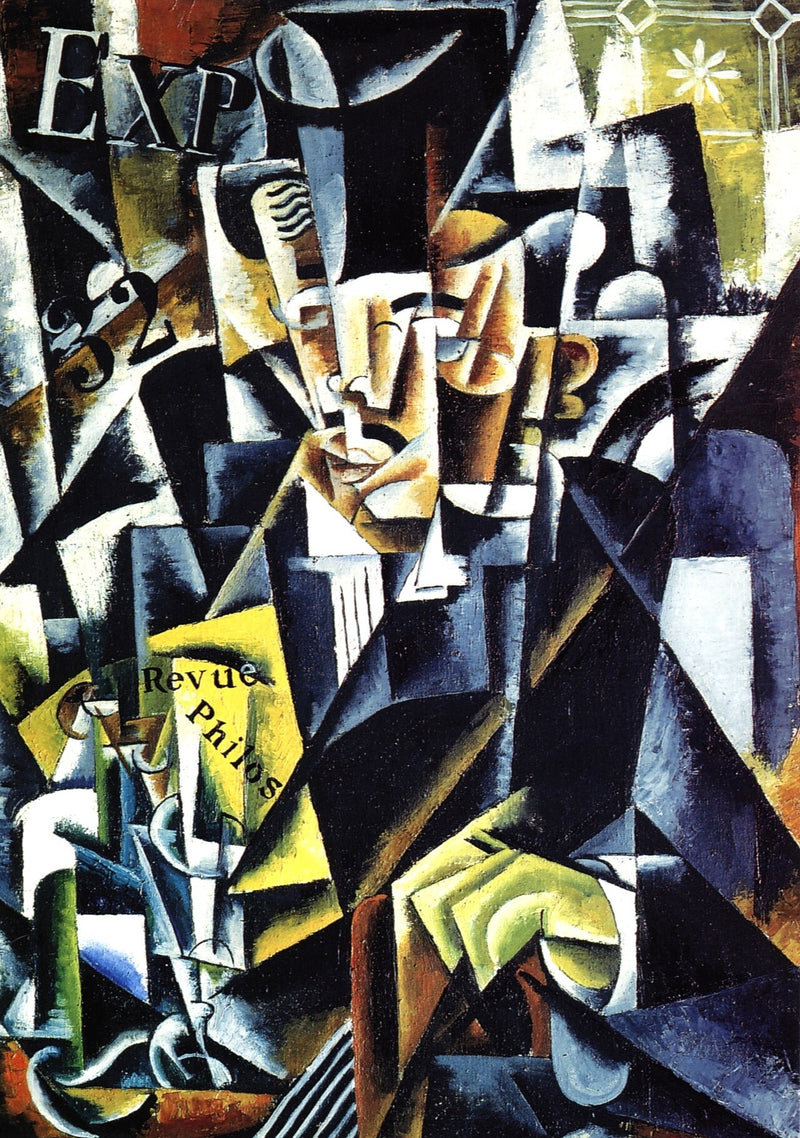 Portrait d'un philosophe - Lioubov Popova