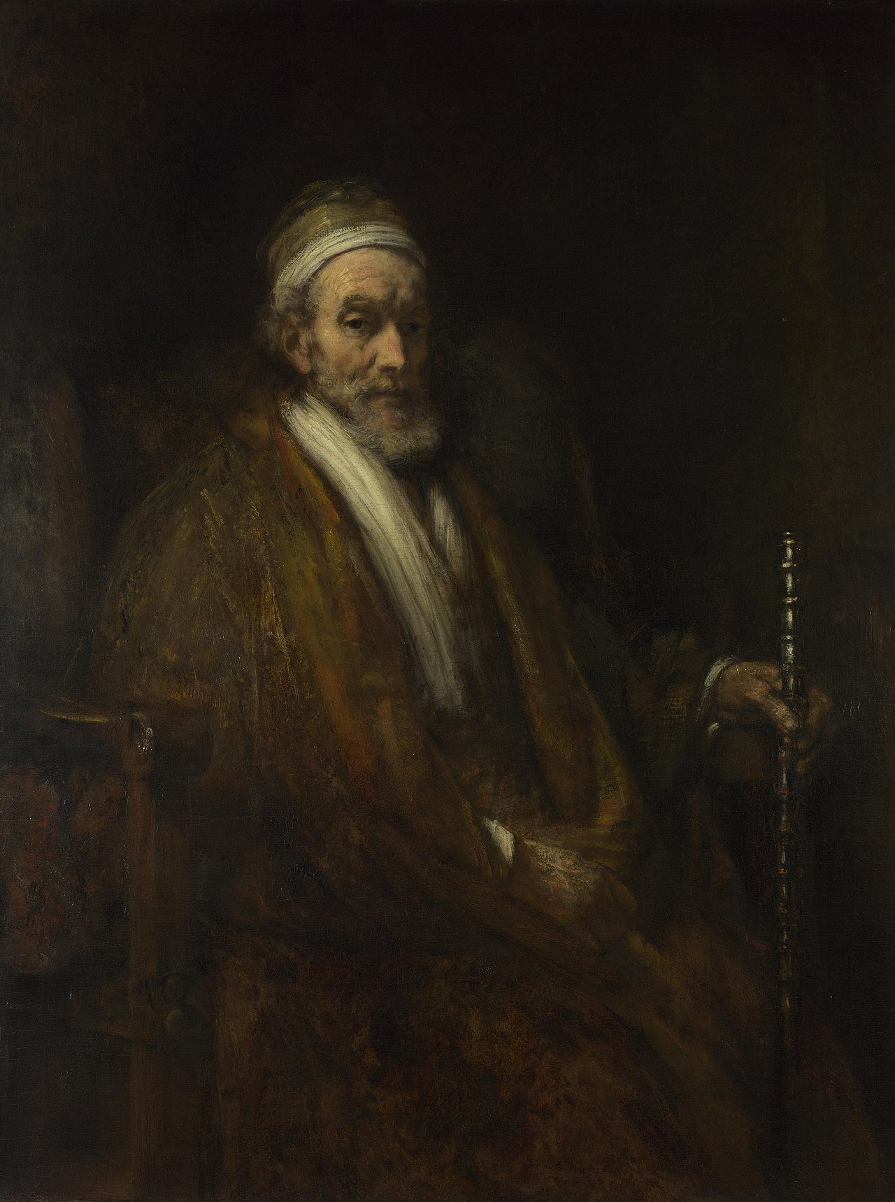 Reproduction du tableau « Portrait de Jacob Trip - Rembrandt » par Alpha Reproduction en peinture à l’huile