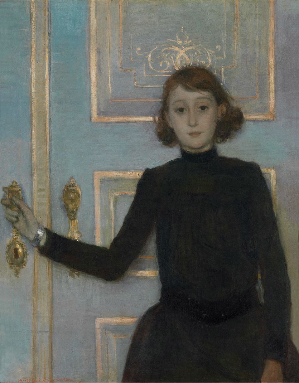 Portrait de Marguerite Van Mons - Théo van Rysselberghe - Alpha Reproduction