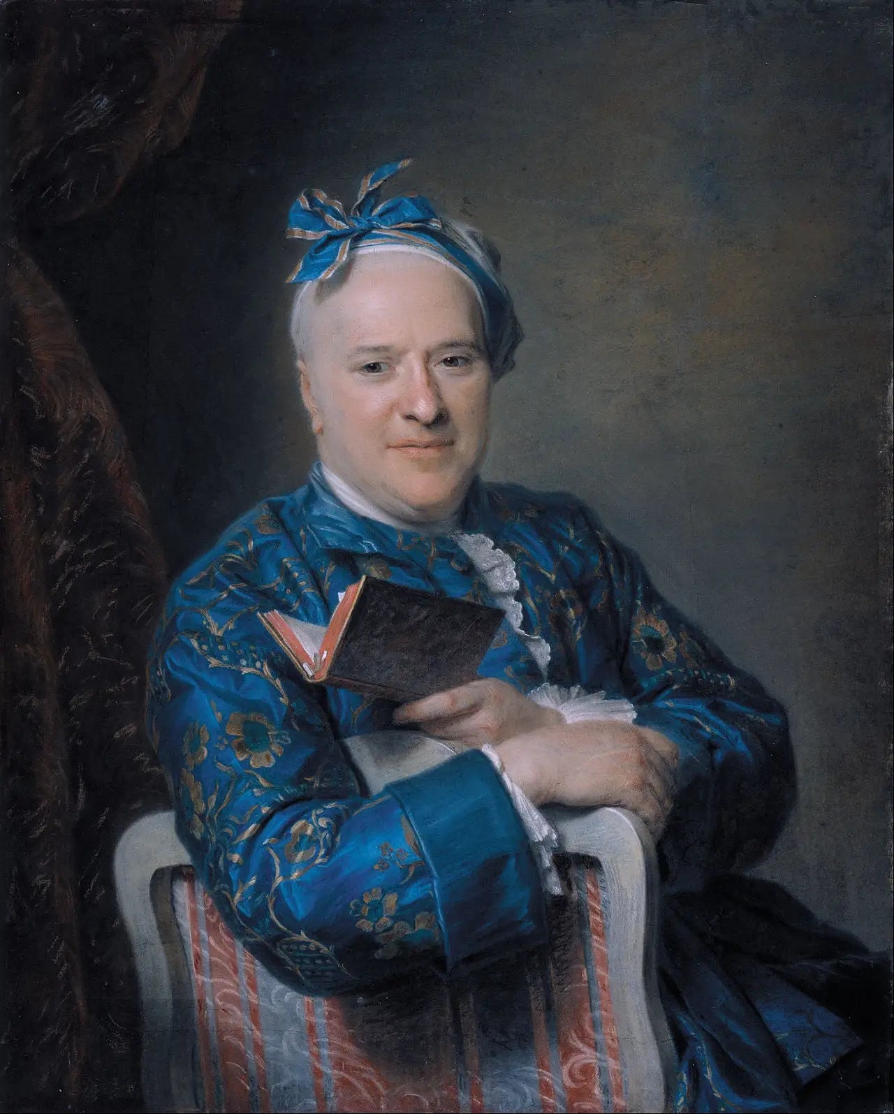 Portrait de Pierre-Louis Laideguive - Maurice-Quentin de La Tour - Alpha Reproduction