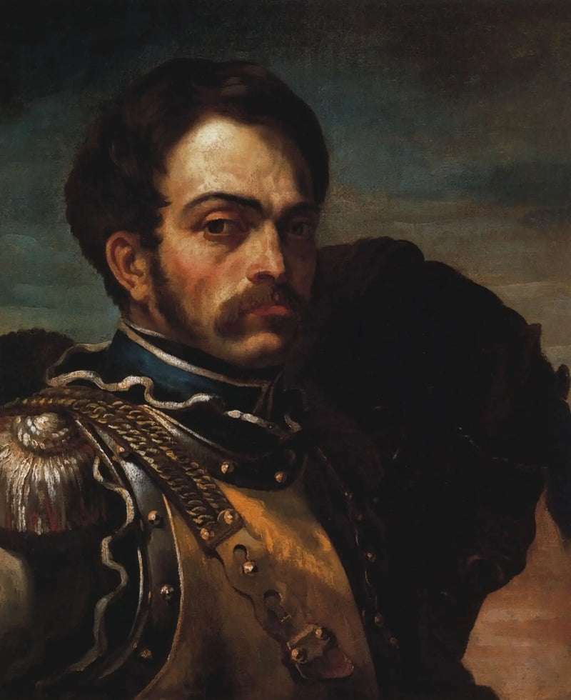 カラビニエの肖像 - テオドール・ジェリコー