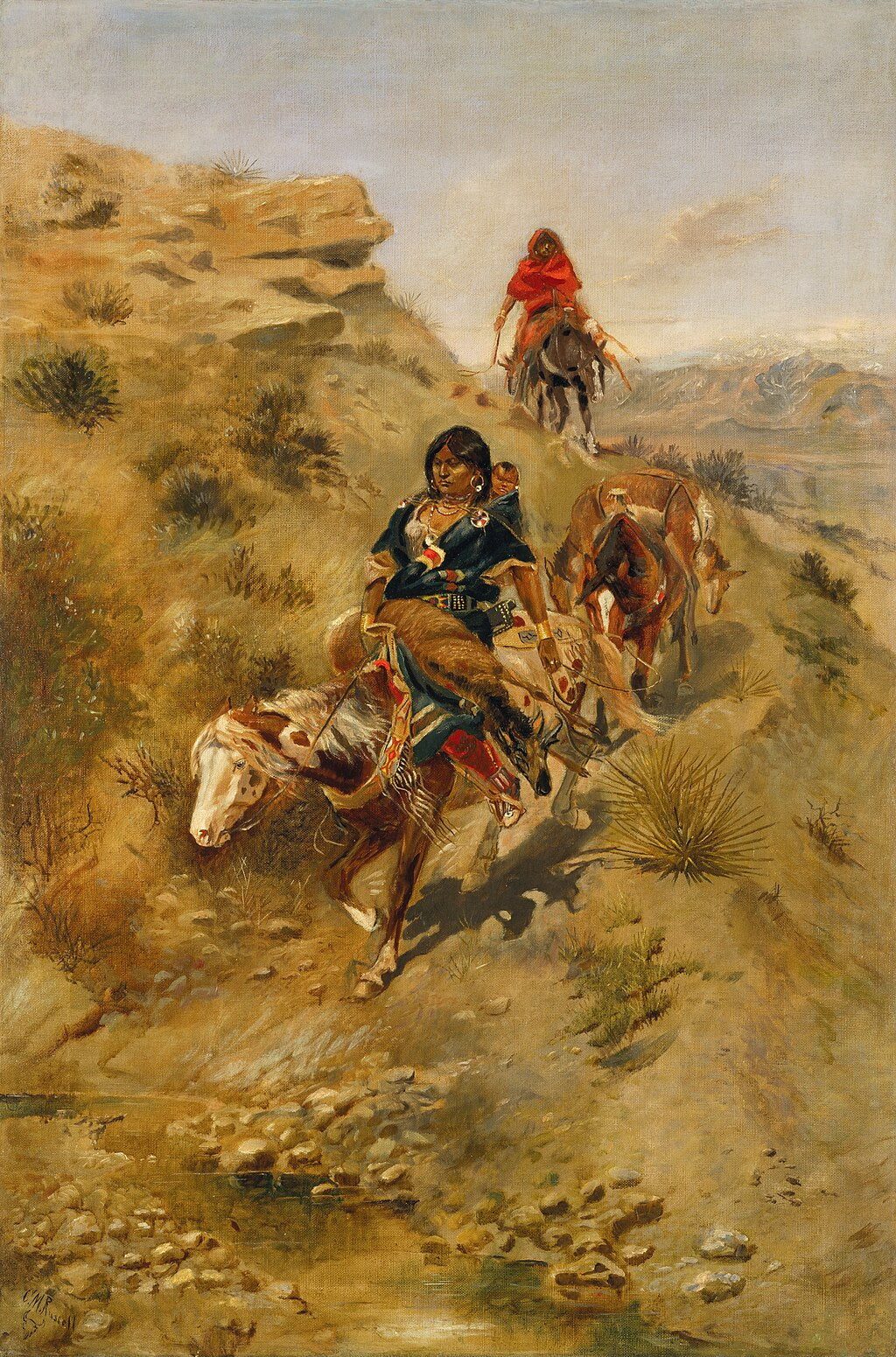 Ramener la viande à la maison - Charles Marion Russell