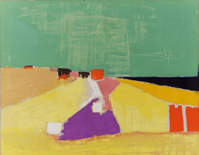 Sicile ; Vue d'Agrigente - Nicolas de Staël