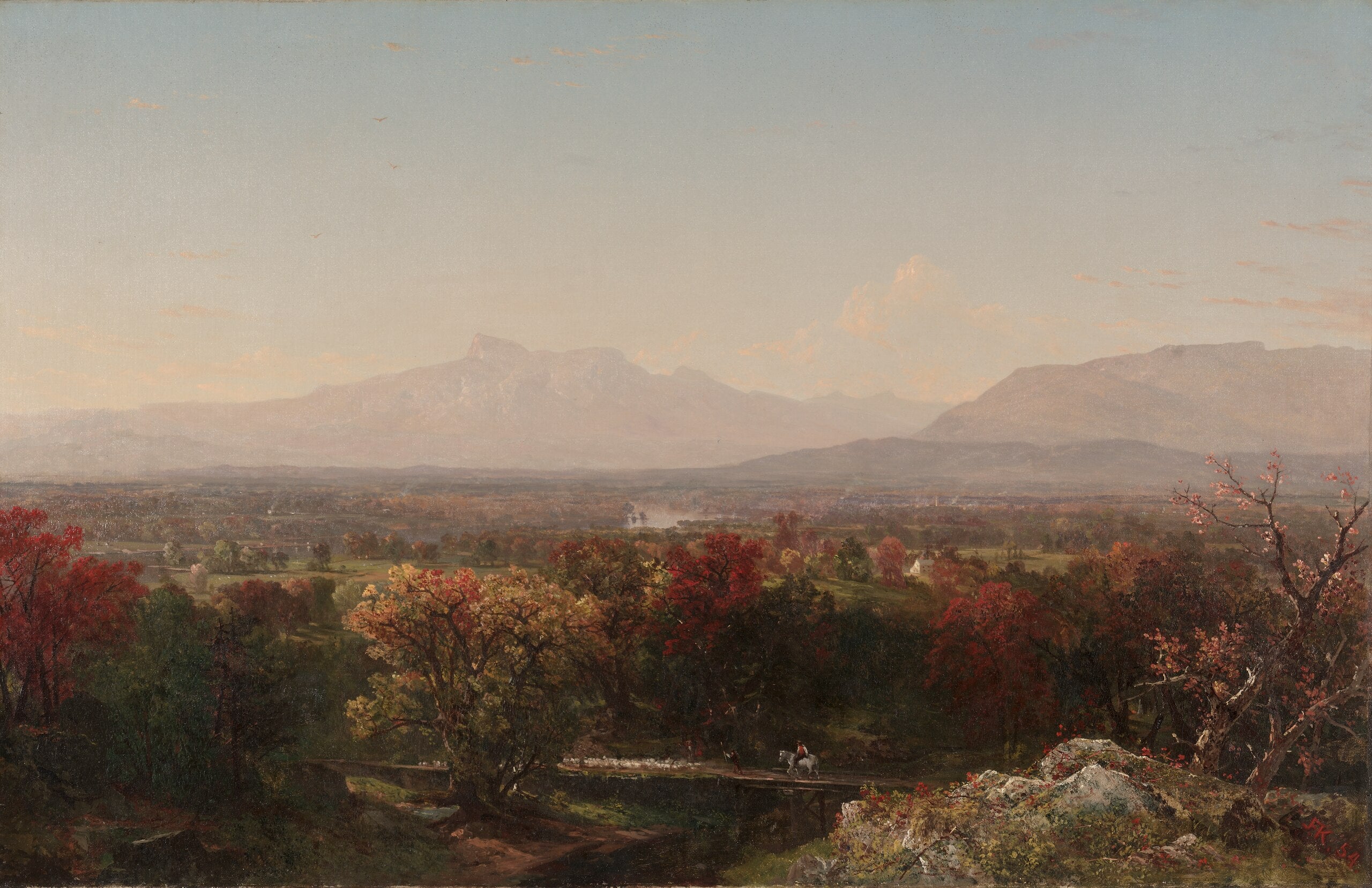 Une journée d'octobre dans les Montagnes Blanches - John Frederick Kensett