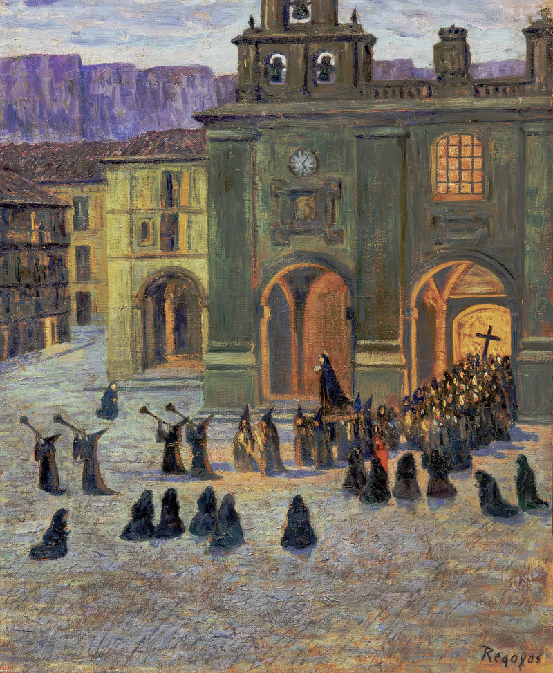 オルドゥニャスの早朝の聖金曜日 - ダリオ・デ・レゴヨス