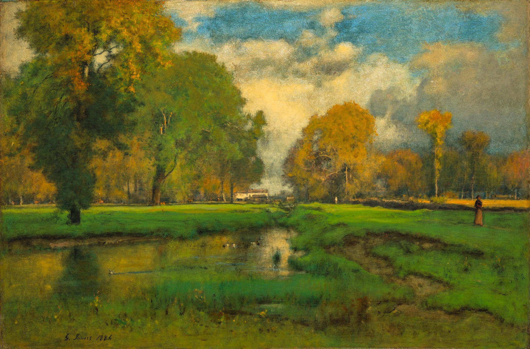 Octobre - George Inness