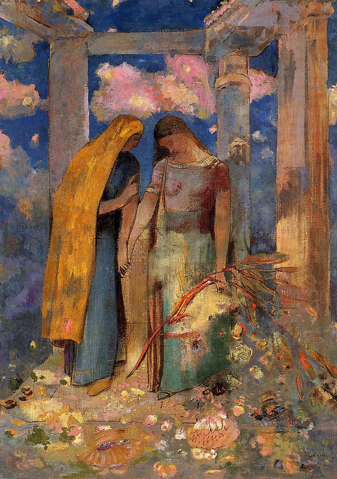 Conversation mystique - Odilon Redon
