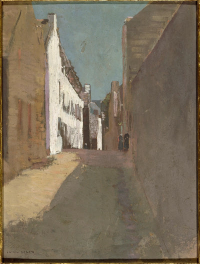 rue à Douarnenez - Odilon Redon - Alpha Reproduction