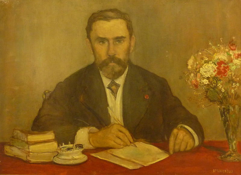 Portrait de Gustave Geffroy - Jean-François Raffaëlli