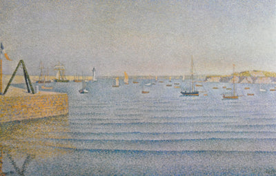 Reproduction du tableau « Portrieux. La Houle - Paul Signac » par Alpha Reproduction en peinture à l’huile