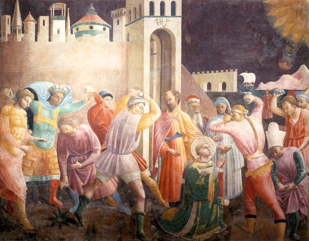 Lapidation d'Etienne - Paolo Uccello