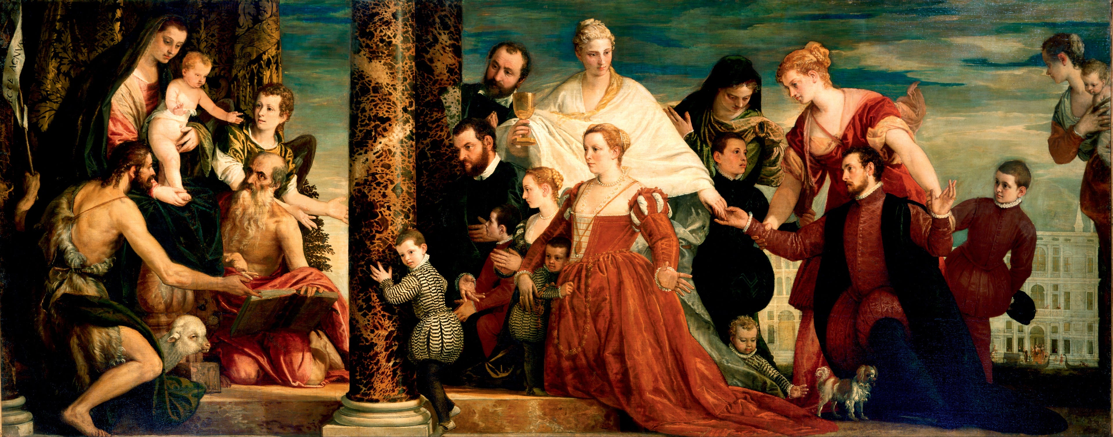 La Madone de la famille Cuccina - Paul Véronèse