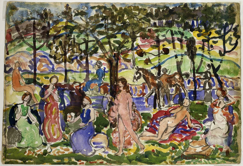 公園の風景 - モーリス・プリンダーギャスト

Source:
Scène de parc - Maurice Prendergast