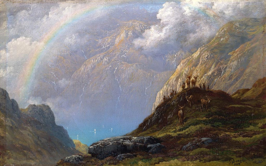Loch Carron, Écosse - Gustave Doré