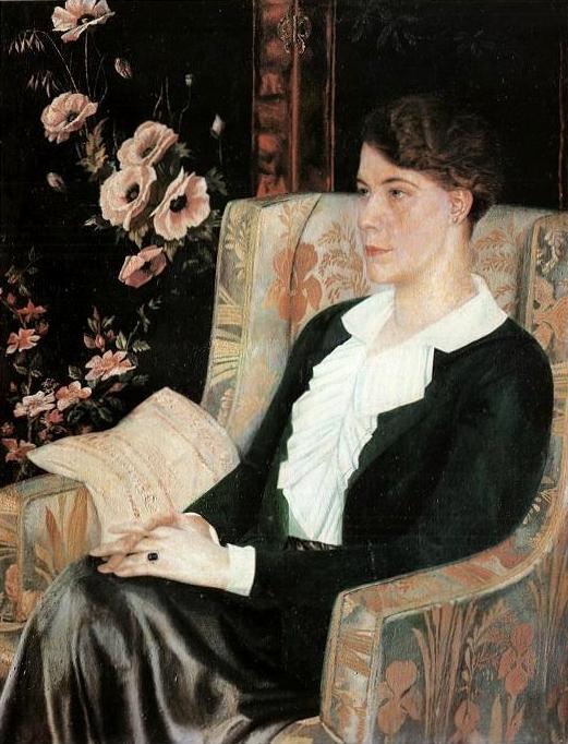 Portrait d'Evdokia Glebova - Pavel Filonov