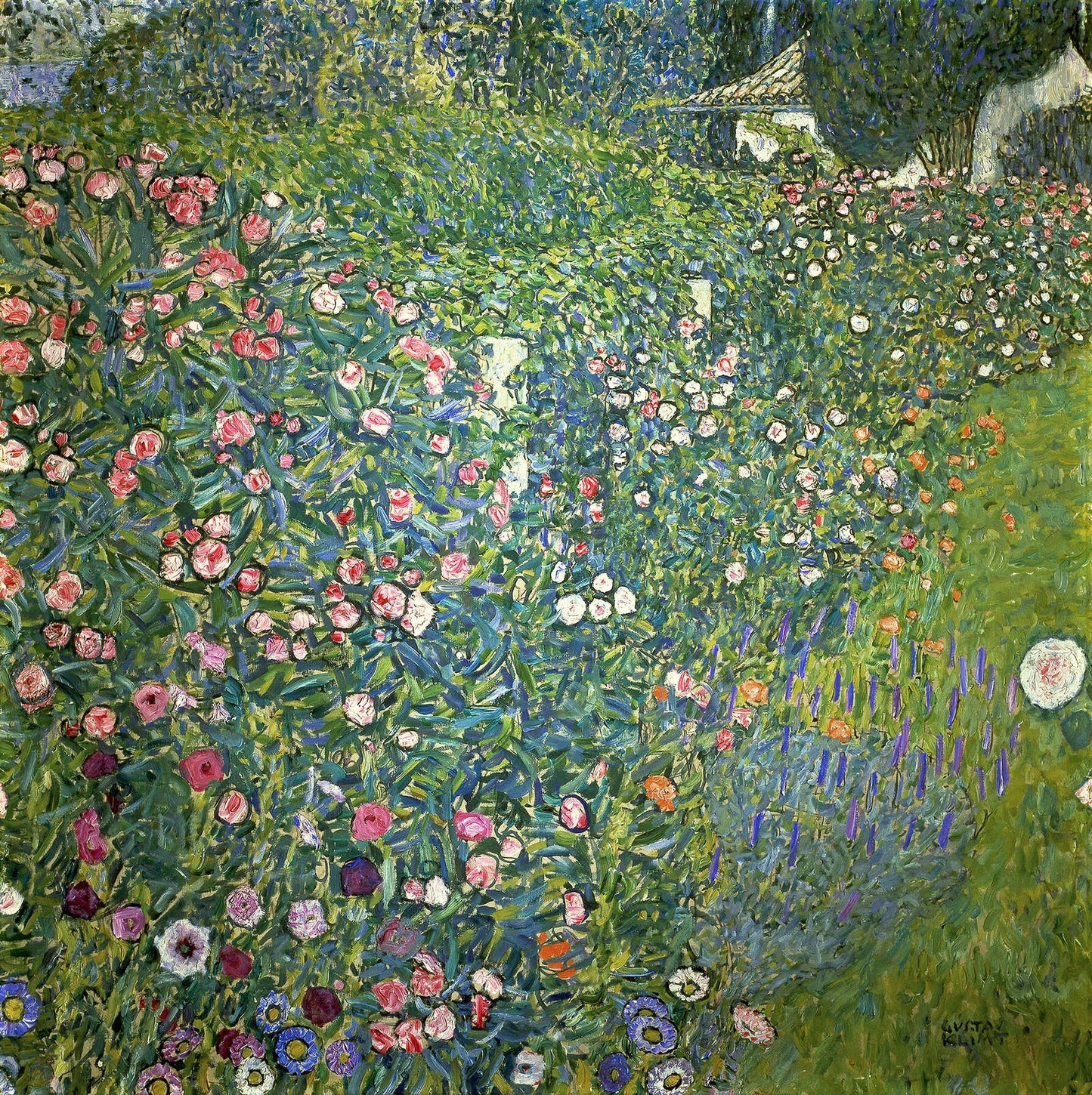🌸🌿 イタリアンガーデンの風景 – グスタフ・クリムト（約1913年）