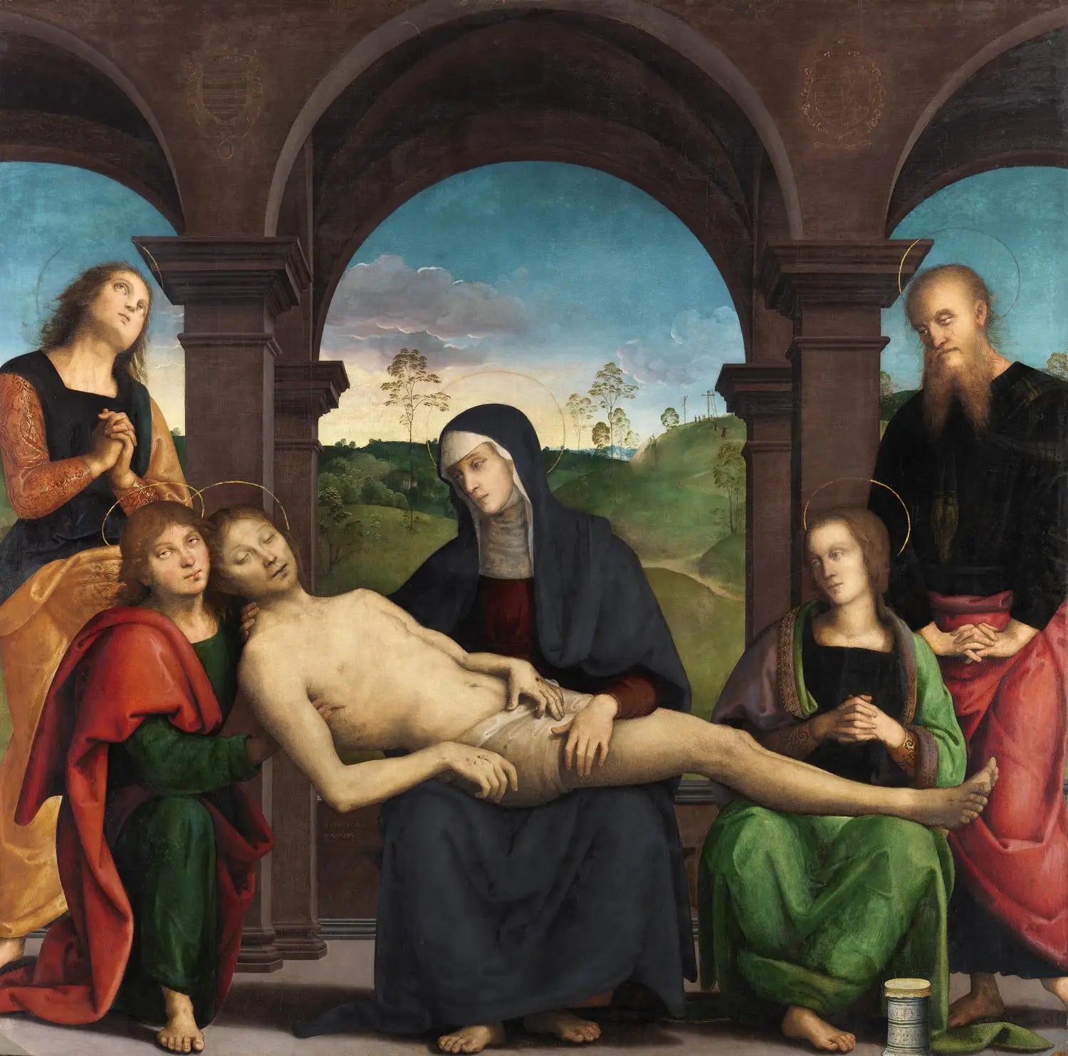 La Lamentation sur le Christ mort - Pietro Perugino - Alpha Reproduction