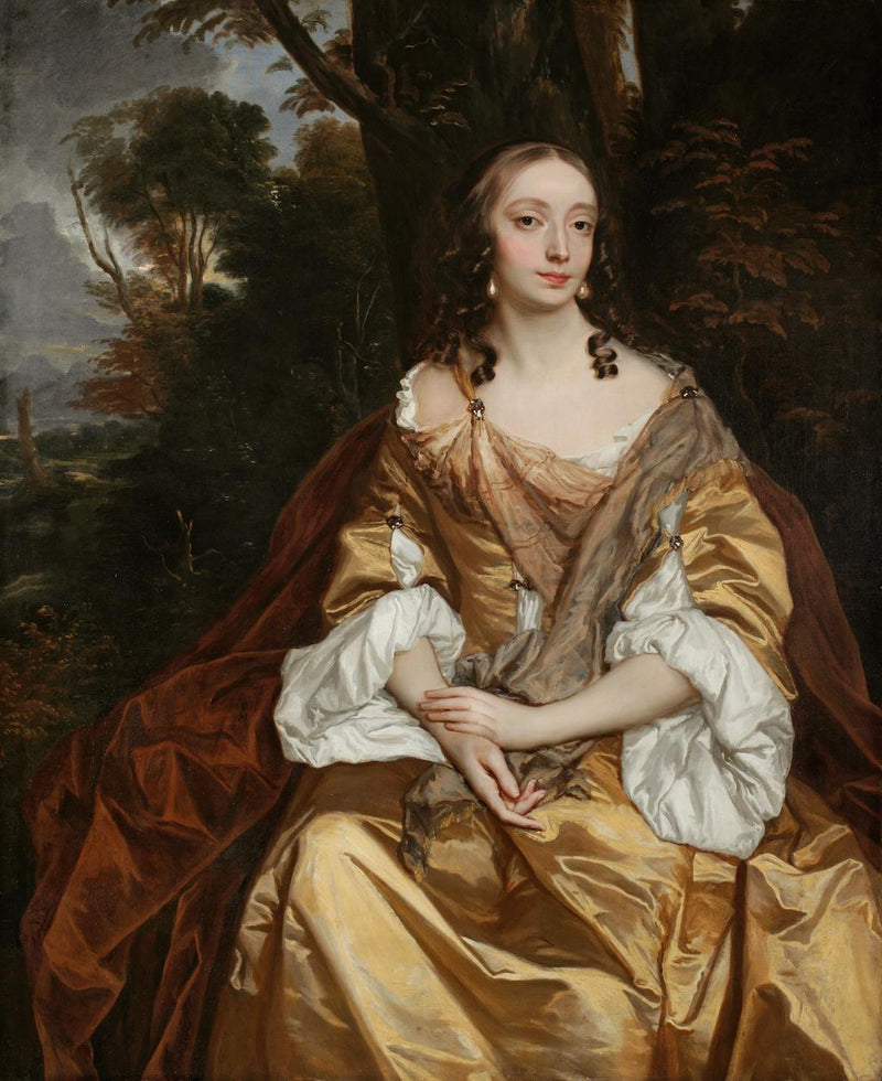 Portrait d'une dame ; probablement Mary Parsons, devenue plus tard Mme Draper - Peter Lely