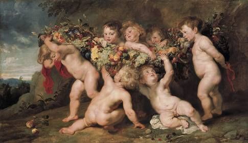 La Guirlande de fruits - Frans Snyders