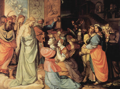 Les Sages et les Vierges folles - Peter von Cornelius - Alpha Reproduction