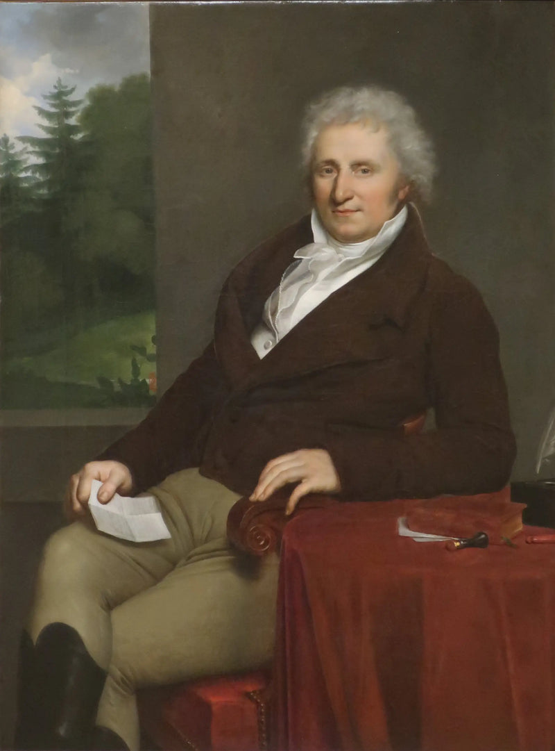 フィリップ＝フランソワ＝ディディエ・ウスカン（1757-1843）の肖像画 - アンヌ＝ルイ＝ジョワドゥ

Source:
Portrait de Philippe-François-Didier Usquin (1757-1843) - Anne-Louis Girodet